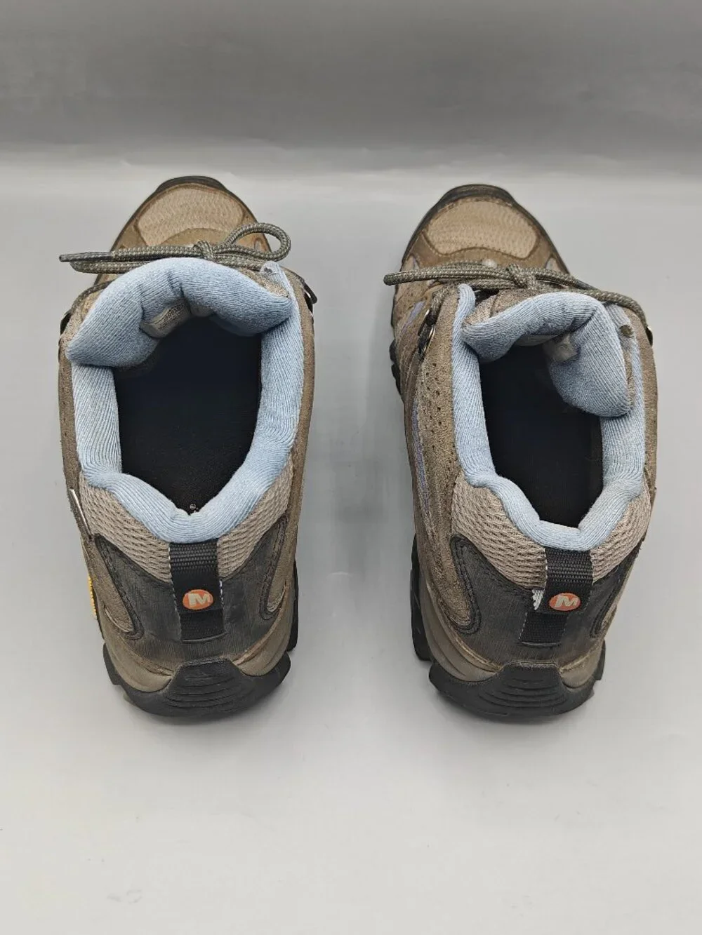 MERRELL MOAB GRANITE WOMENS WATERPROOF HIKING SHOES SIZE 11 US Pre-Owned